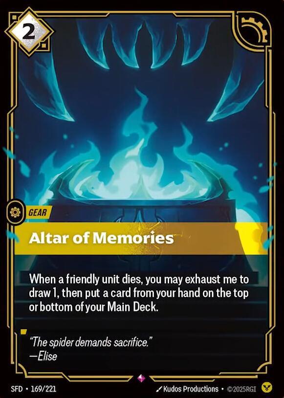 Altar of Memories (Spiritforged)  - Foil | Good Games North