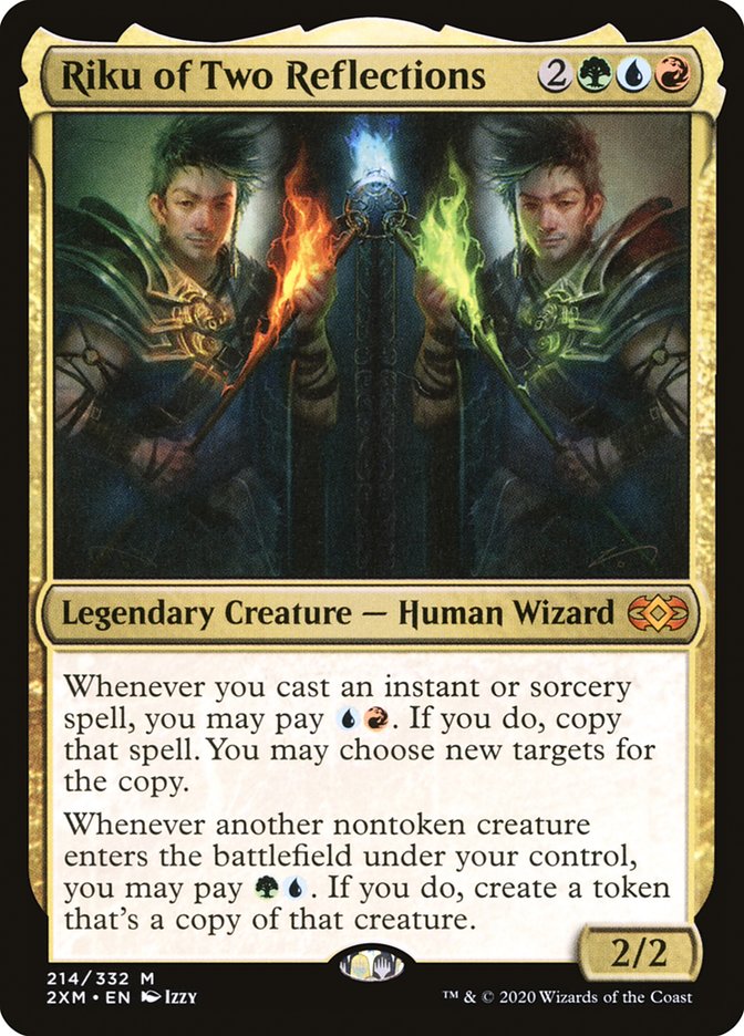Riku of Two Reflections 214/332 (Double Masters)  - Foil | Good Games North