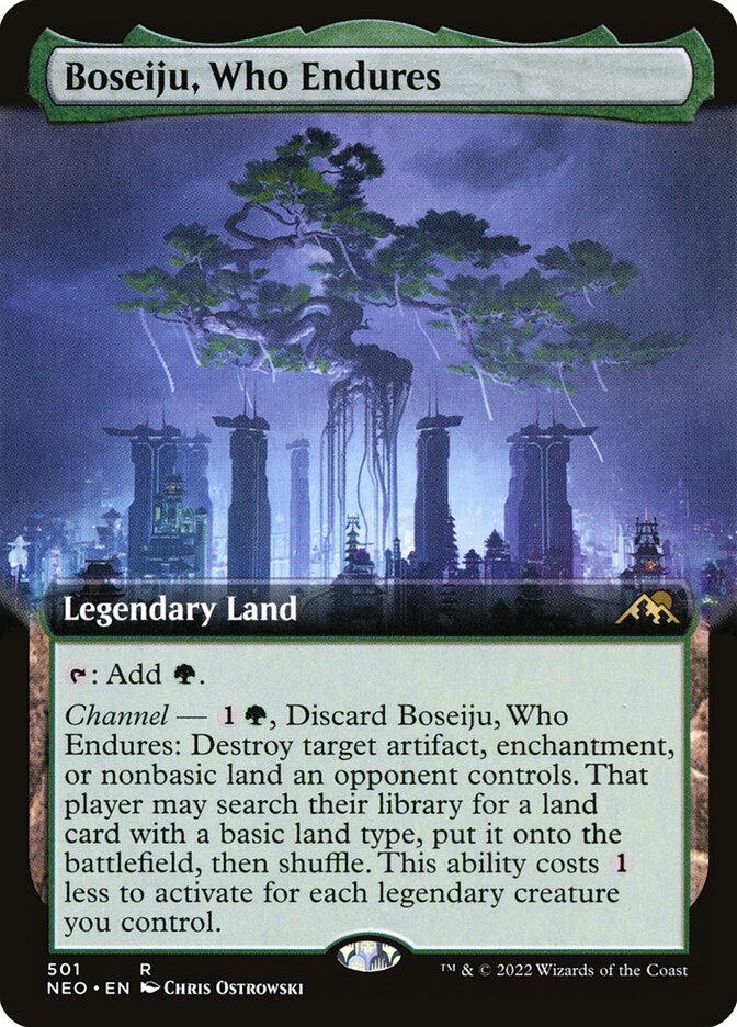 Boseiju, Who Endures (Kamigawa: Neon Dynasty)  - undefined | Good Games North