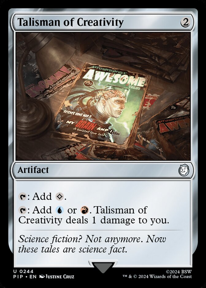 Talisman of Creativity 244/326 (Universes Beyond: Fallout)  | Good Games North