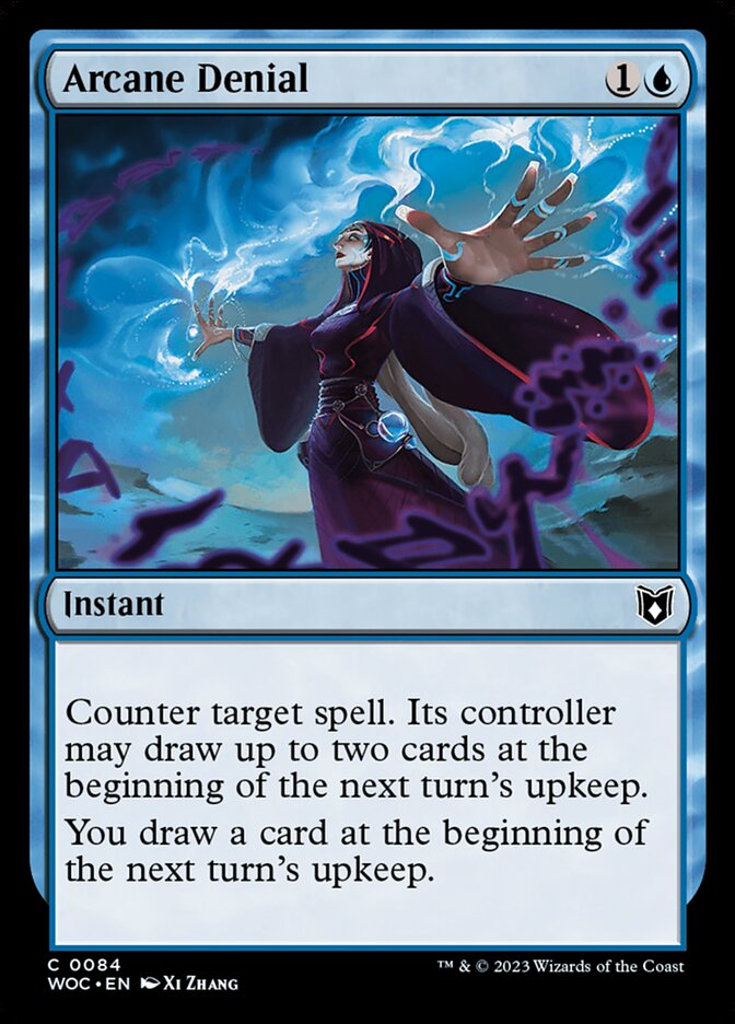 Arcane Denial 84/173 (Commander: Wilds of Eldraine)  | Good Games North