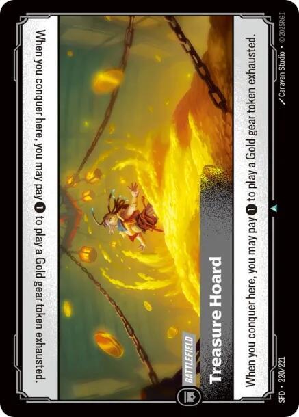 Treasure Hoard 220/221 (Spiritforged)  - Foil | Good Games North