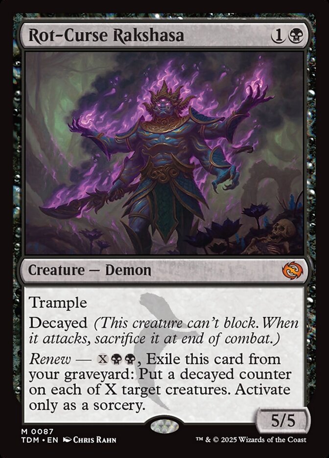 Rot-Curse Rakshasa (Tarkir: Dragonstorm)  | Good Games North