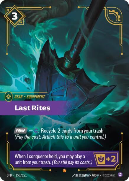Last Rites (Spiritforged)  - Foil | Good Games North