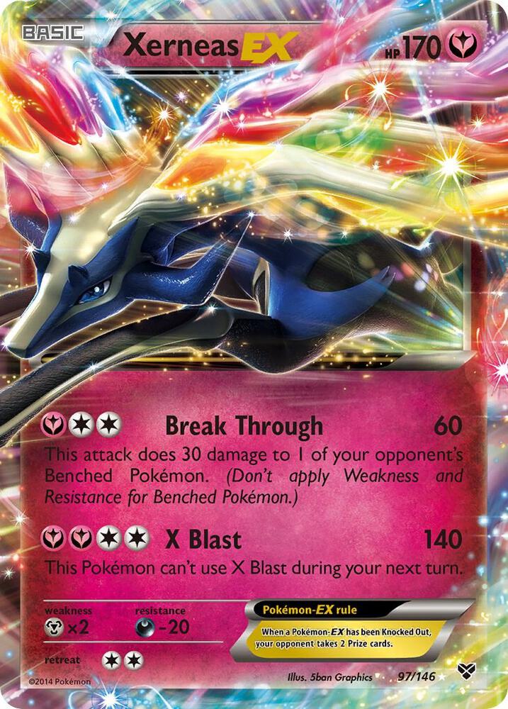 Xerneas EX 097/146 (XY Base Set)  - Holofoil | Good Games North