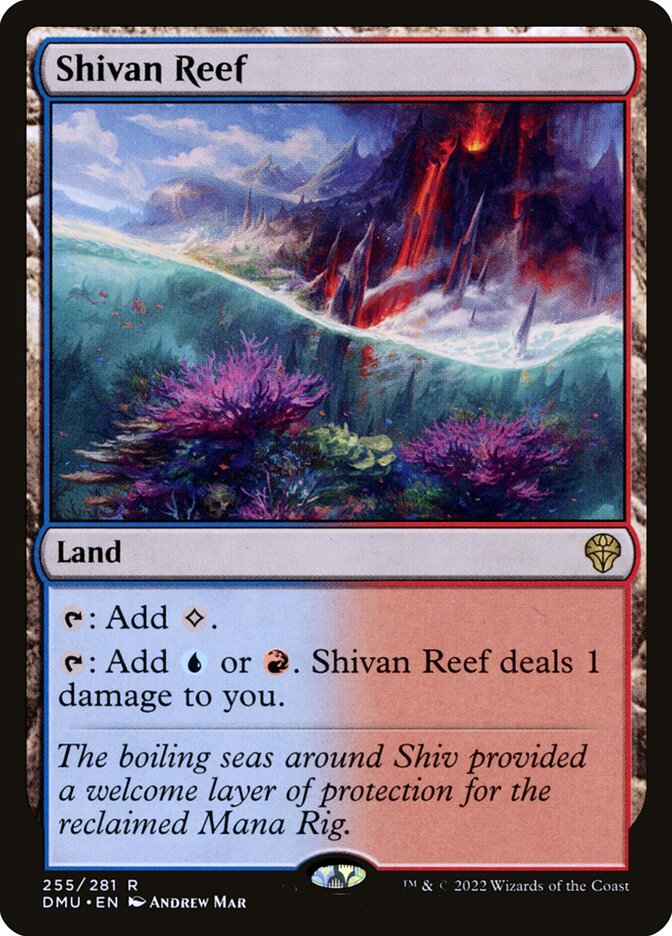 Shivan Reef 255/281 (Dominaria United)  | Good Games North