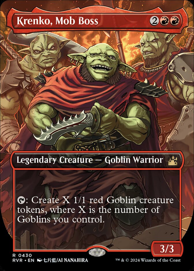 Krenko, Mob Boss 430/291 (Ravnica Remastered)  - Foil | Good Games North