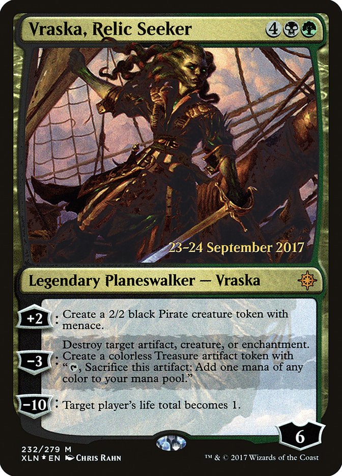 Vraska, Relic Seeker (Prerelease Cards)  - Foil | Good Games North