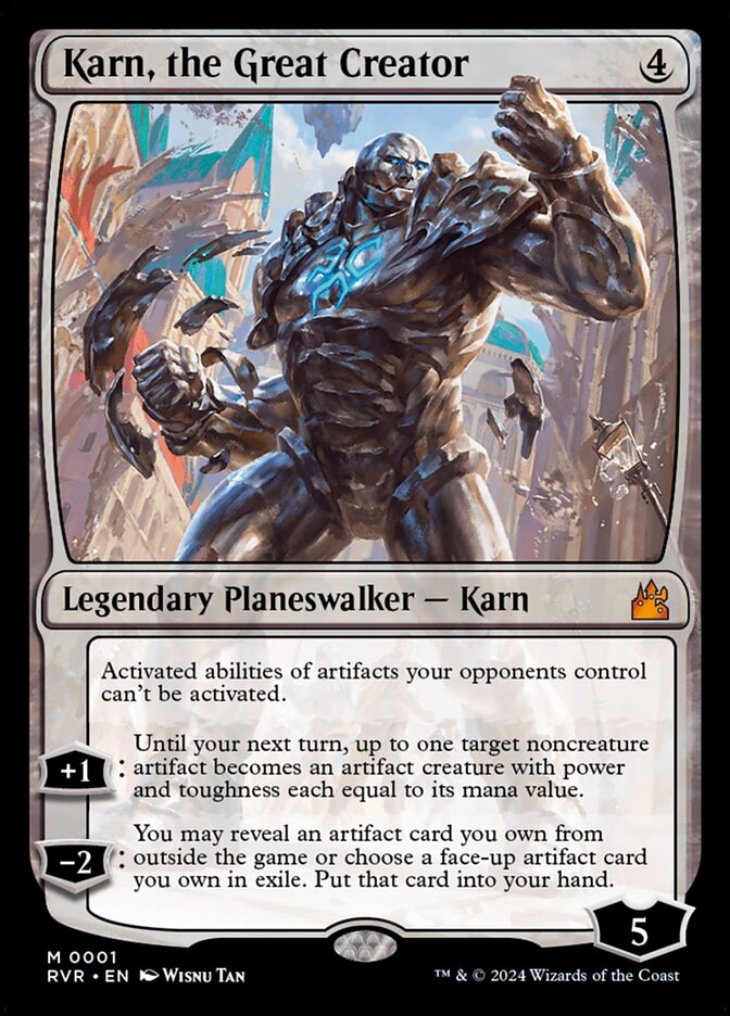 Karn, the Great Creator 1 (Ravnica Remastered)  | Good Games North