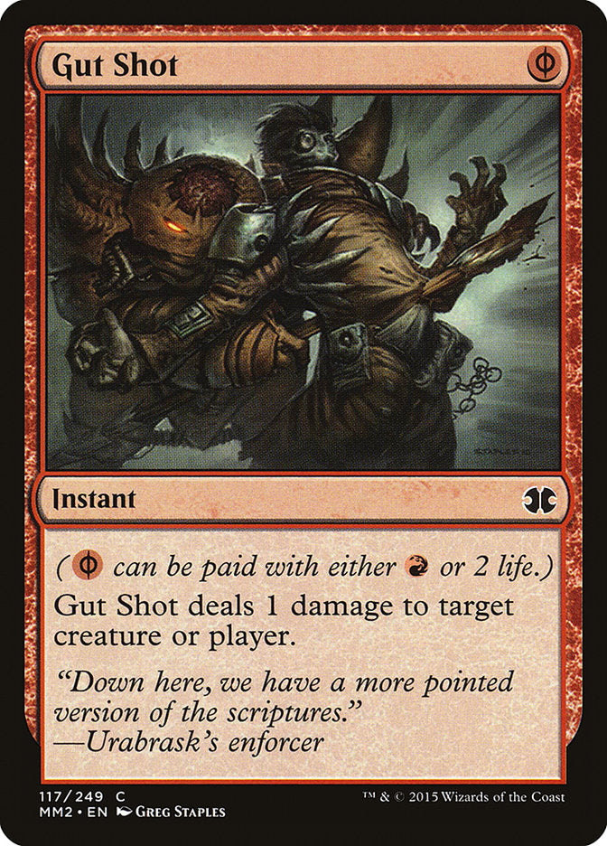 Gut Shot 117/249 (Modern Masters 2015)  - Foil | Good Games North