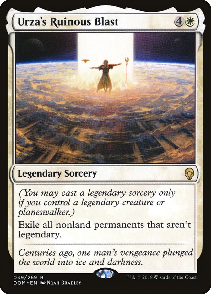 Urza's Ruinous Blast 39/269 (Dominaria)  - Foil | Good Games North