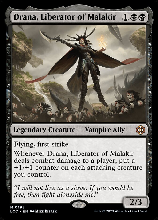 Drana, Liberator of Malakir 193/370 (Commander: The Lost Caverns of Ixalan)  | Good Games North