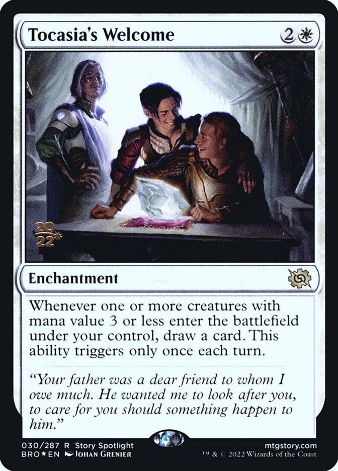Tocasia's Welcome (Prerelease Cards)  - Foil | Good Games North