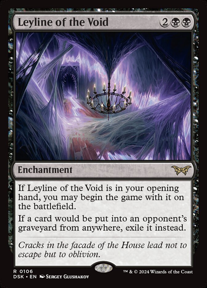 Leyline of the Void (Duskmourn: House of Horror)  - Foil | Good Games North
