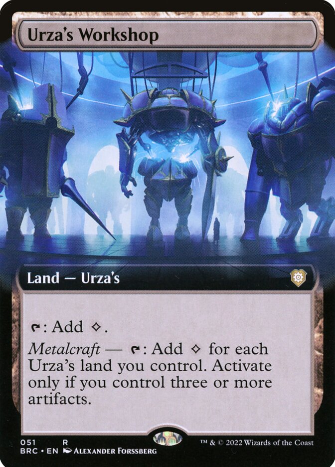 Urza's Workshop (Commander: The Brothers' War)  - Foil | Good Games North