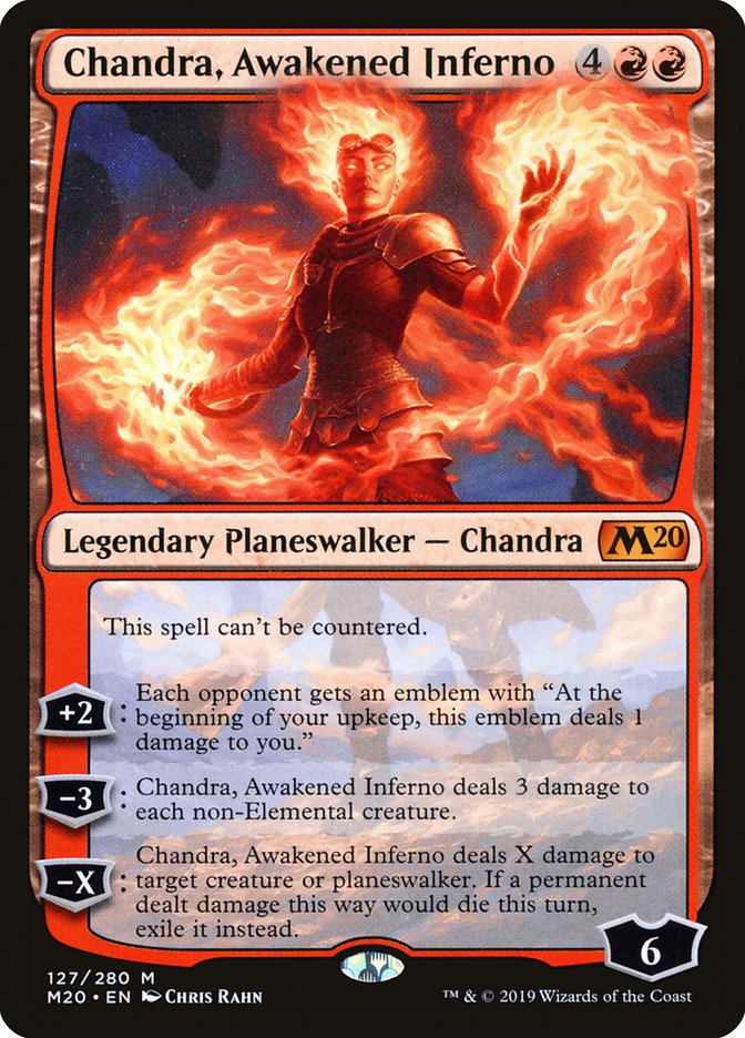 Chandra, Awakened Inferno 127/280 (Core Set 2020)  | Good Games North