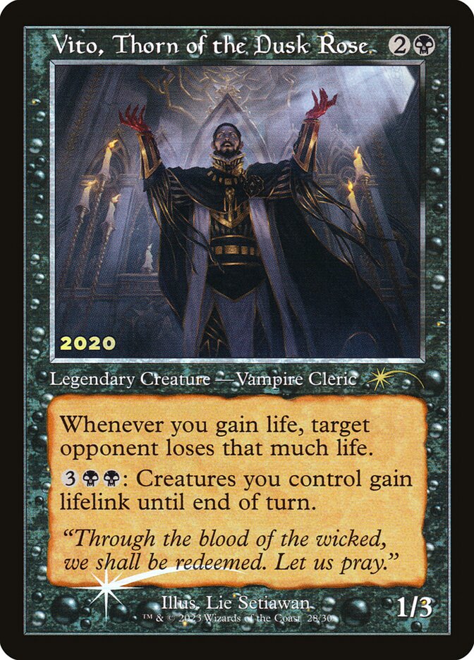 Vito, Thorn of the Dusk Rose 28 (30th Anniversary Promos)  - Foil | Good Games North