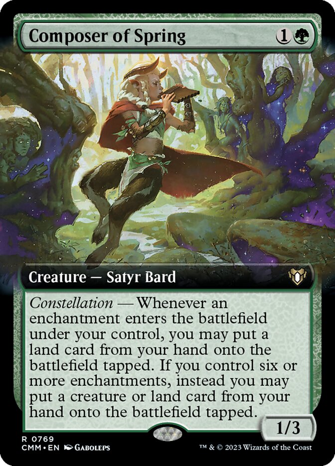 Composer of Spring (Commander Masters)  | Good Games North