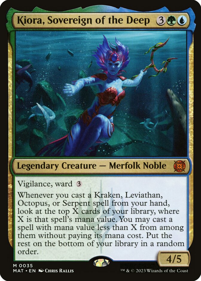 Kiora, Sovereign of the Deep 35/50 (March of the Machine: The Aftermath)  | Good Games North
