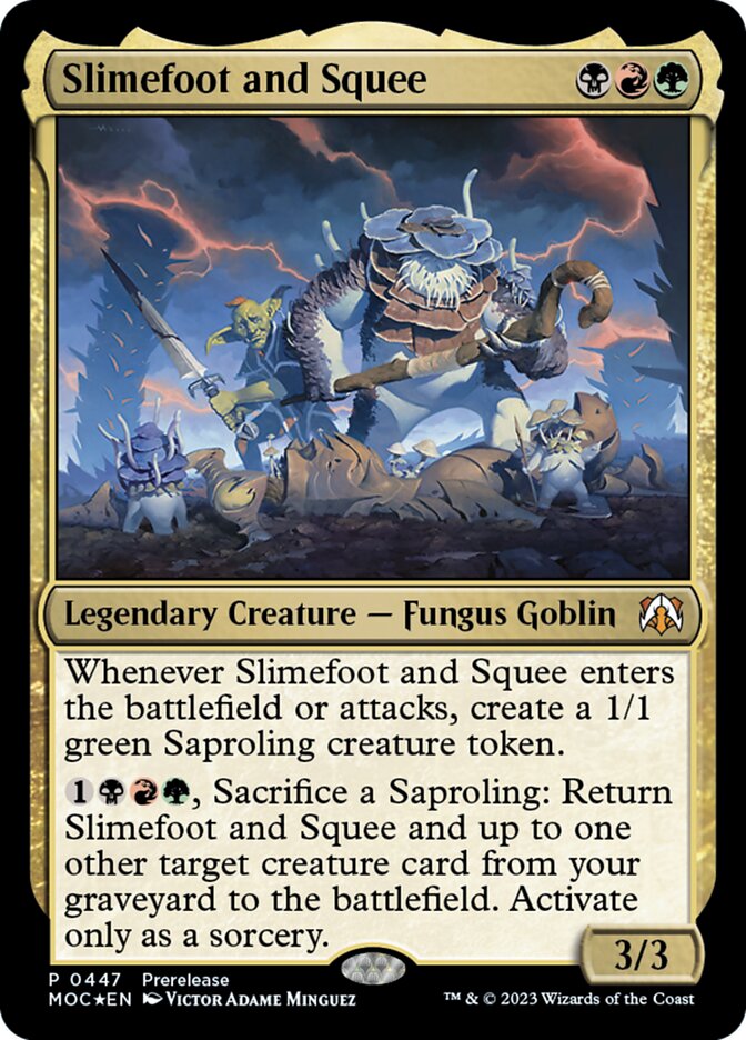 Slimefoot and Squee (Prerelease Cards)  | Good Games North