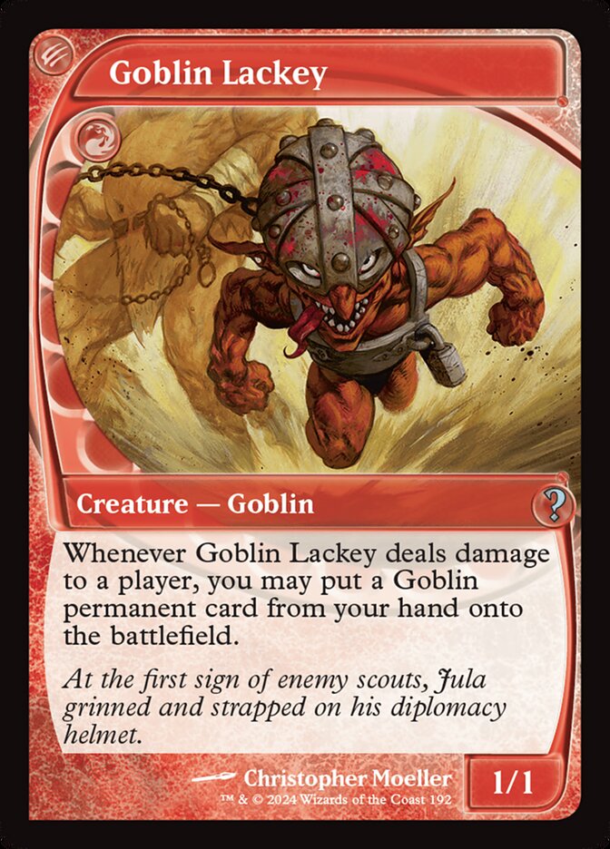 Goblin Lackey (Mystery Booster 2)  | Good Games North