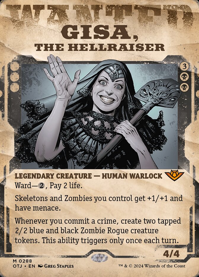 Gisa, the Hellraiser (Outlaws of Thunder Junction)  | Good Games North