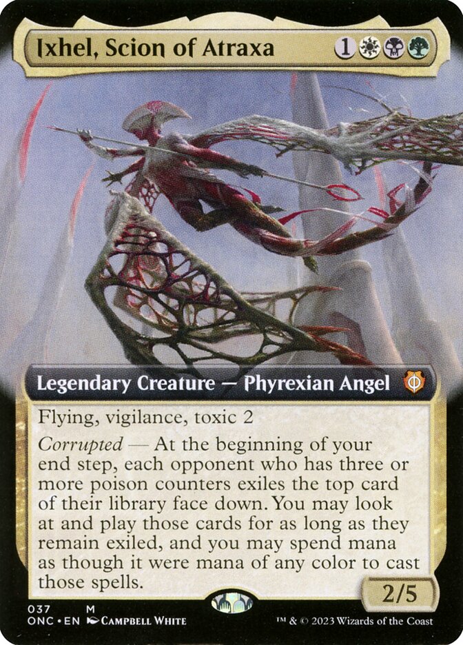 Ixhel, Scion of Atraxa (Commander: Phyrexia: All Will Be One)  - Foil | Good Games North