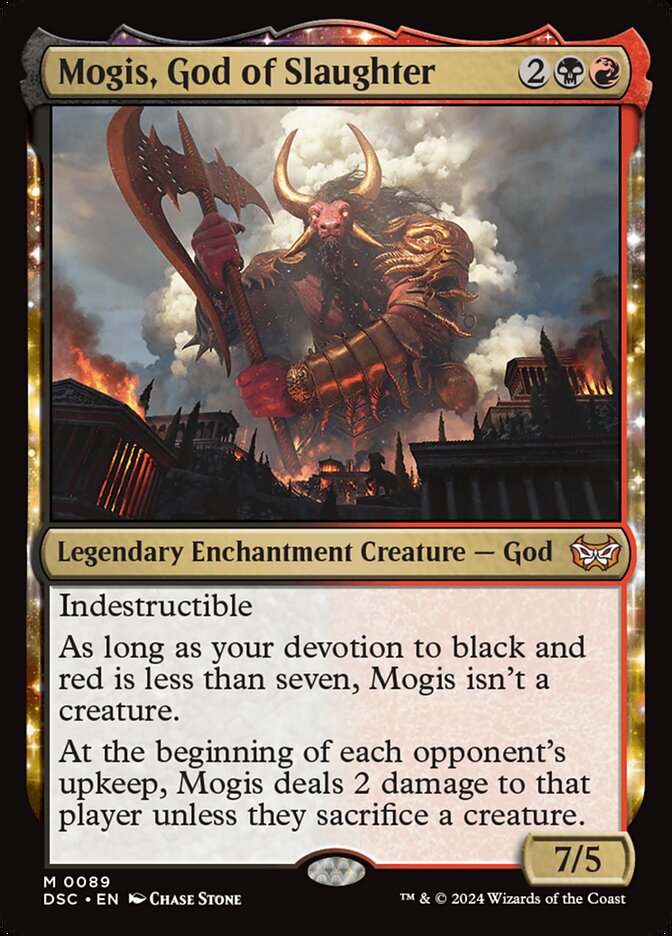 Mogis, God of Slaughter (Commander: Duskmourn: House of Horror)  | Good Games North