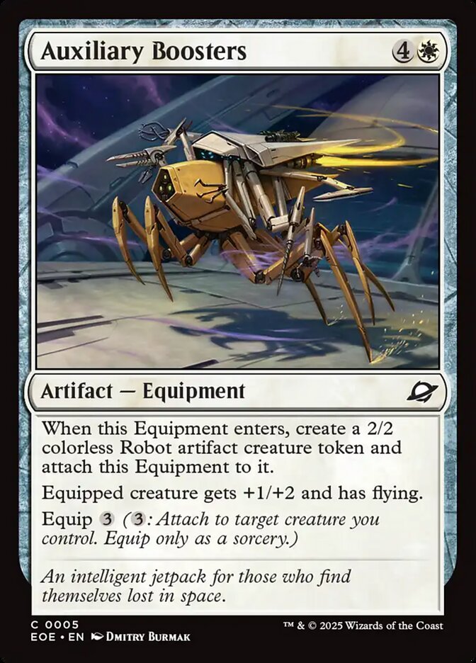 Auxiliary Boosters (Edge of Eternities)  - Foil | Good Games North