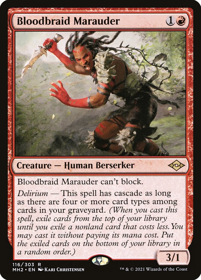 Bloodbraid Marauder (Modern Horizons 2)  | Good Games North