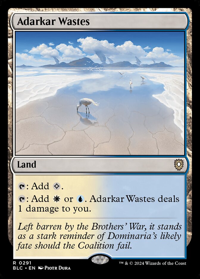 Adarkar Wastes (Commander: Bloomburrow)  | Good Games North