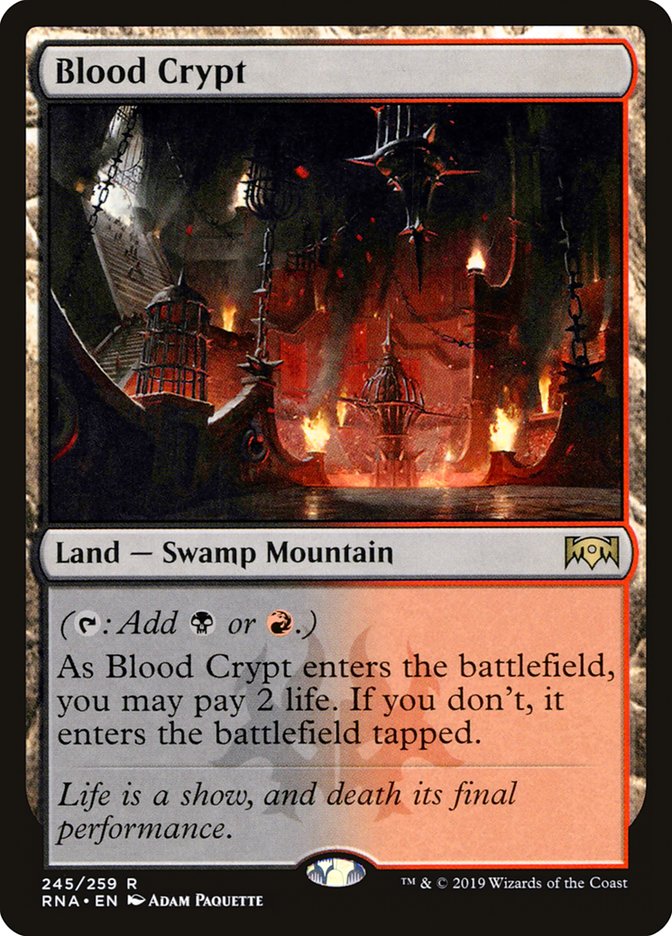 Blood Crypt (Ravnica Allegiance)  - Foil | Good Games North