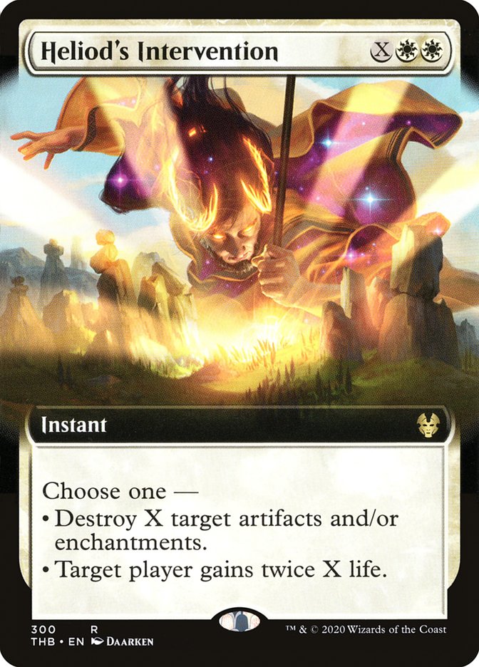 Heliod's Intervention 300/254 (Theros Beyond Death)  - Extended Art | Good Games North