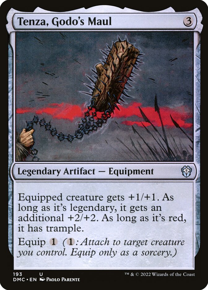 Tenza, Godo's Maul (Commander: Dominaria United)  | Good Games North