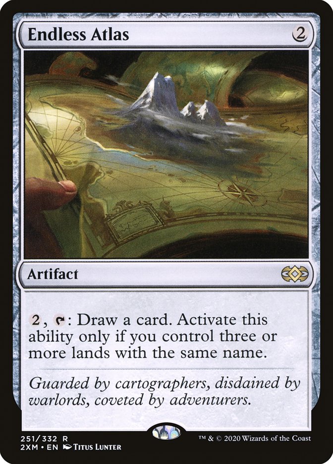 Endless Atlas (Double Masters)  - Foil | Good Games North