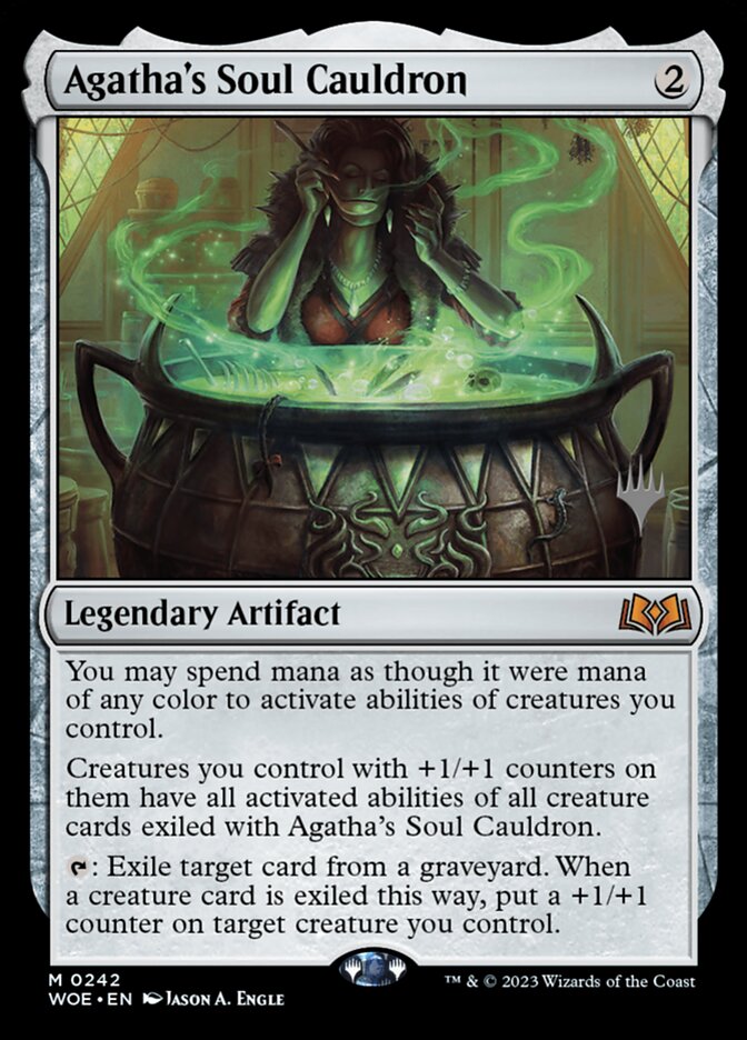 Agatha's Soul Cauldron (Promo Pack: Wilds of Eldraine)  - Foil | Good Games North