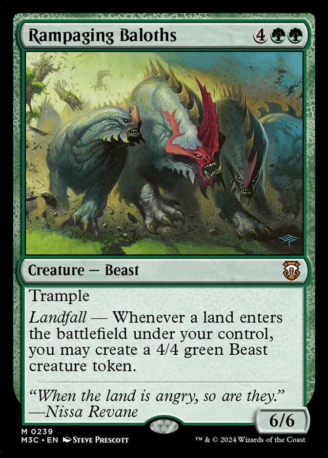 Rampaging Baloths (Commander: Modern Horizons 3)  | Good Games North