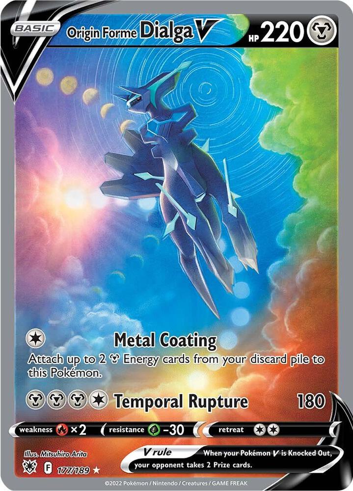 Origin Forme Dialga V 177/189 (SWSH10: Astral Radiance)  - Holofoil | Good Games North