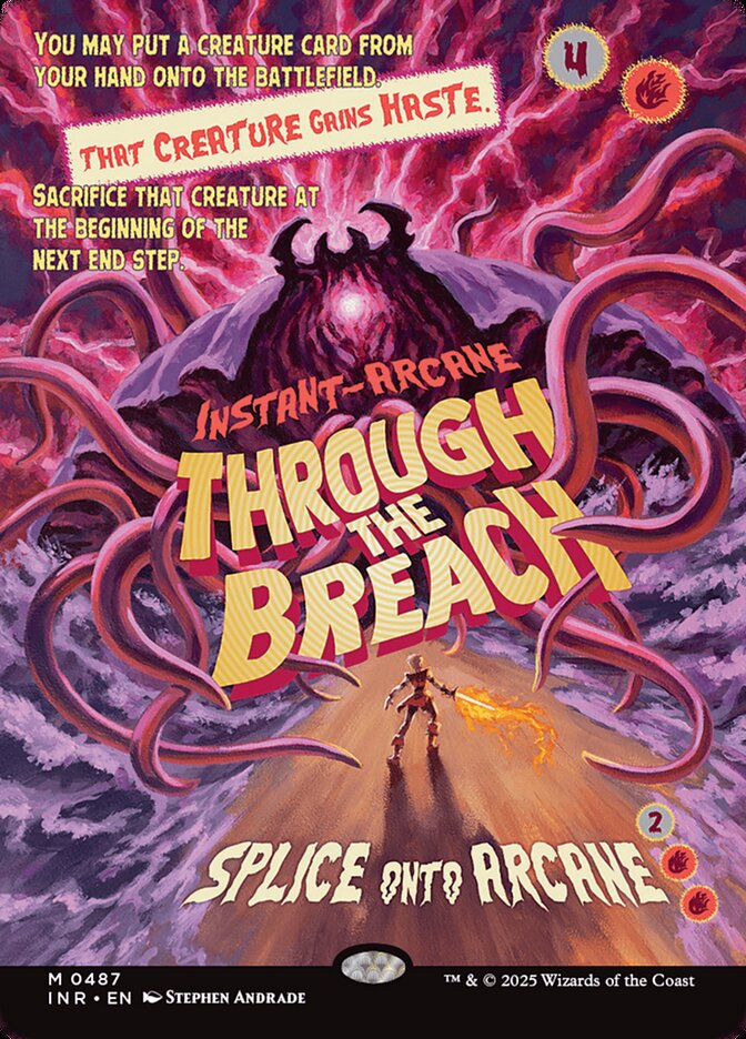Through the Breach 487/287 (Innistrad Remastered)  - Showcase Foil | Good Games North