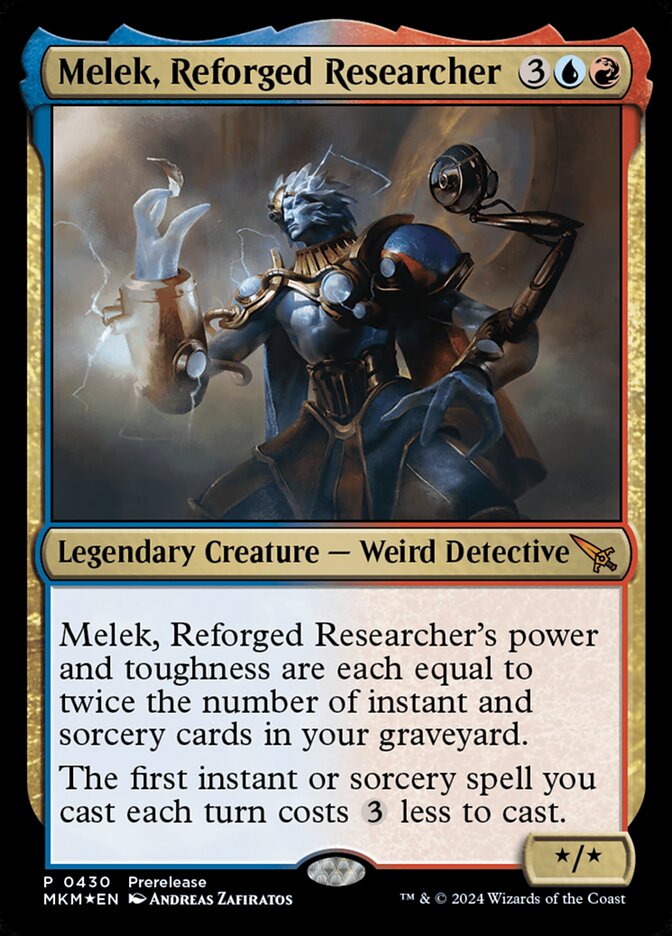 Melek, Reforged Researcher (Prerelease Cards)  - Foil | Good Games North