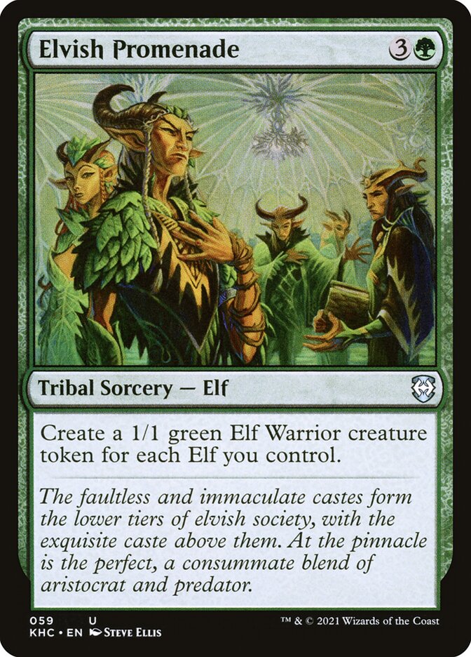 Elvish Promenade 59/1 (Commander: Kaldheim)  | Good Games North