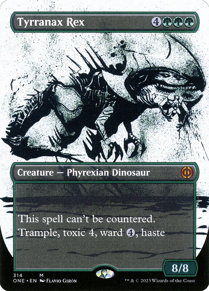 Tyrranax Rex (Phyrexia: All Will Be One)  - Foil | Good Games North