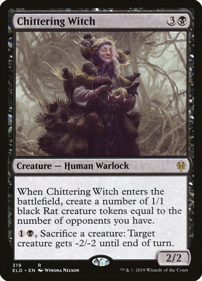 Chittering Witch (Throne of Eldraine)  | Good Games North