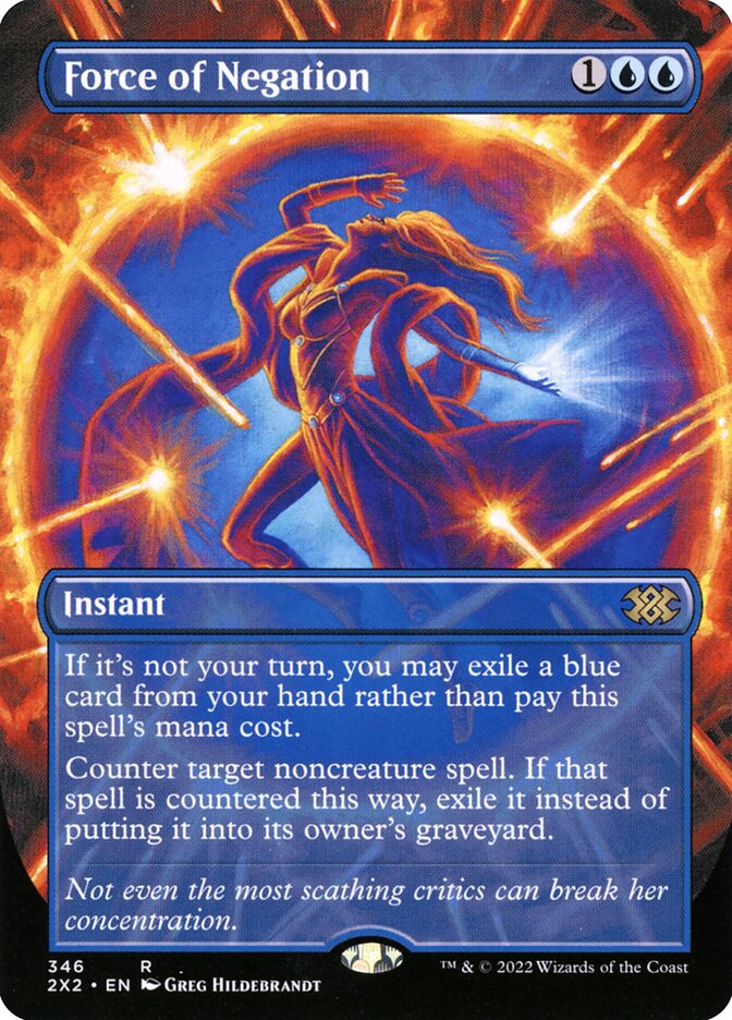 Force of Negation (Double Masters 2022)  - Foil | Good Games North