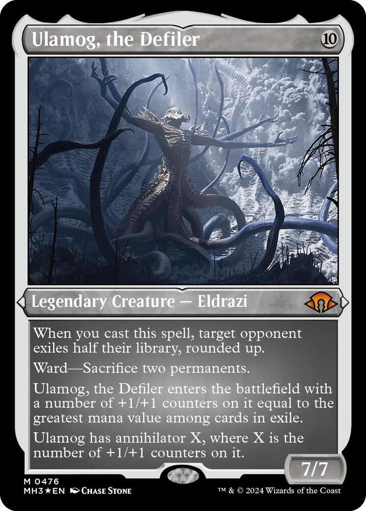 Ulamog, the Defiler 476/319 (Modern Horizons 3)  - Etched Foil | Good Games North