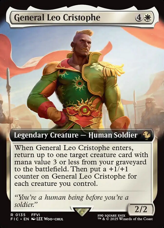 General Leo Cristophe (Commander: FINAL FANTASY)  - Foil | Good Games North