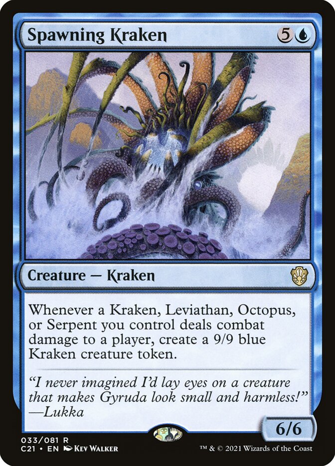 Spawning Kraken (Commander 2021)  | Good Games North