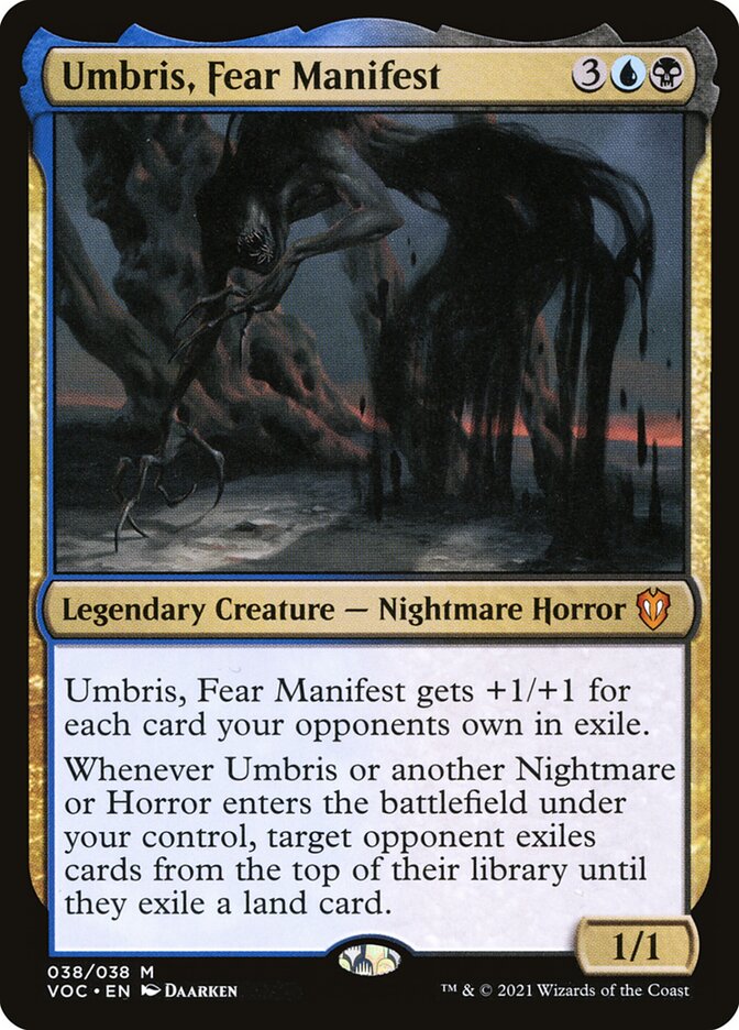 Umbris, Fear Manifest 38/38 (Commander: Innistrad: Crimson Vow)  | Good Games North