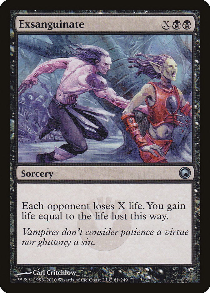 Exsanguinate 61/249 (Scars of Mirrodin)  - Foil | Good Games North