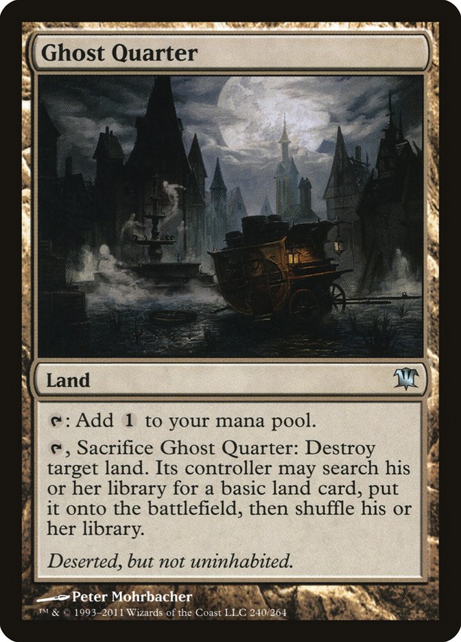 Ghost Quarter (Innistrad)  - Foil | Good Games North
